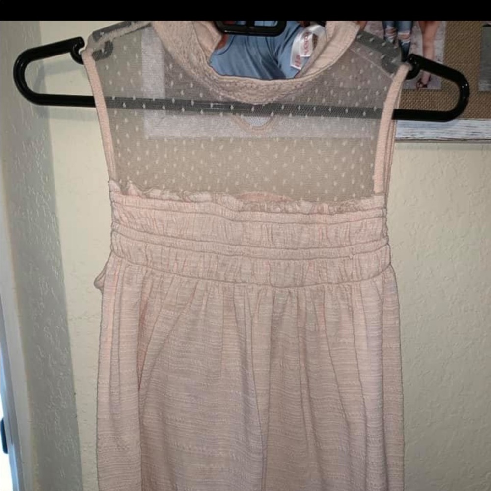 High neck tank top